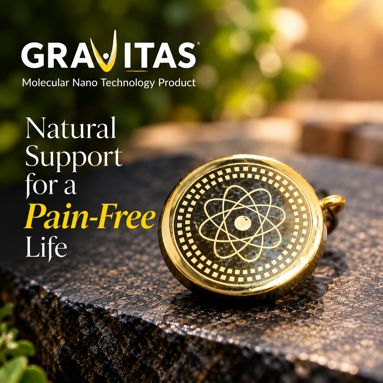 GRAVITAS® Molecular Nano Technology Pendant