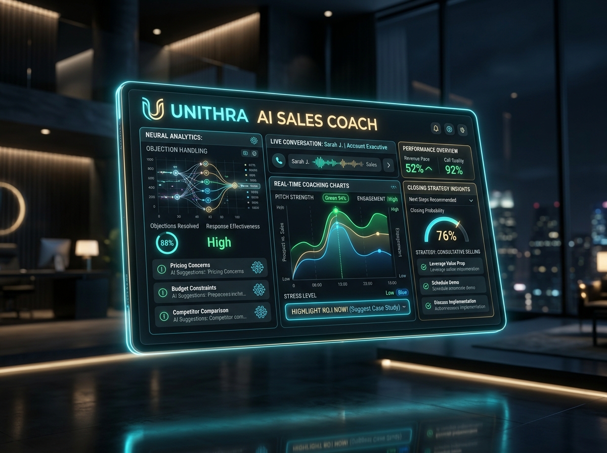 Unithra AI Sales Coach & Objection Decoder