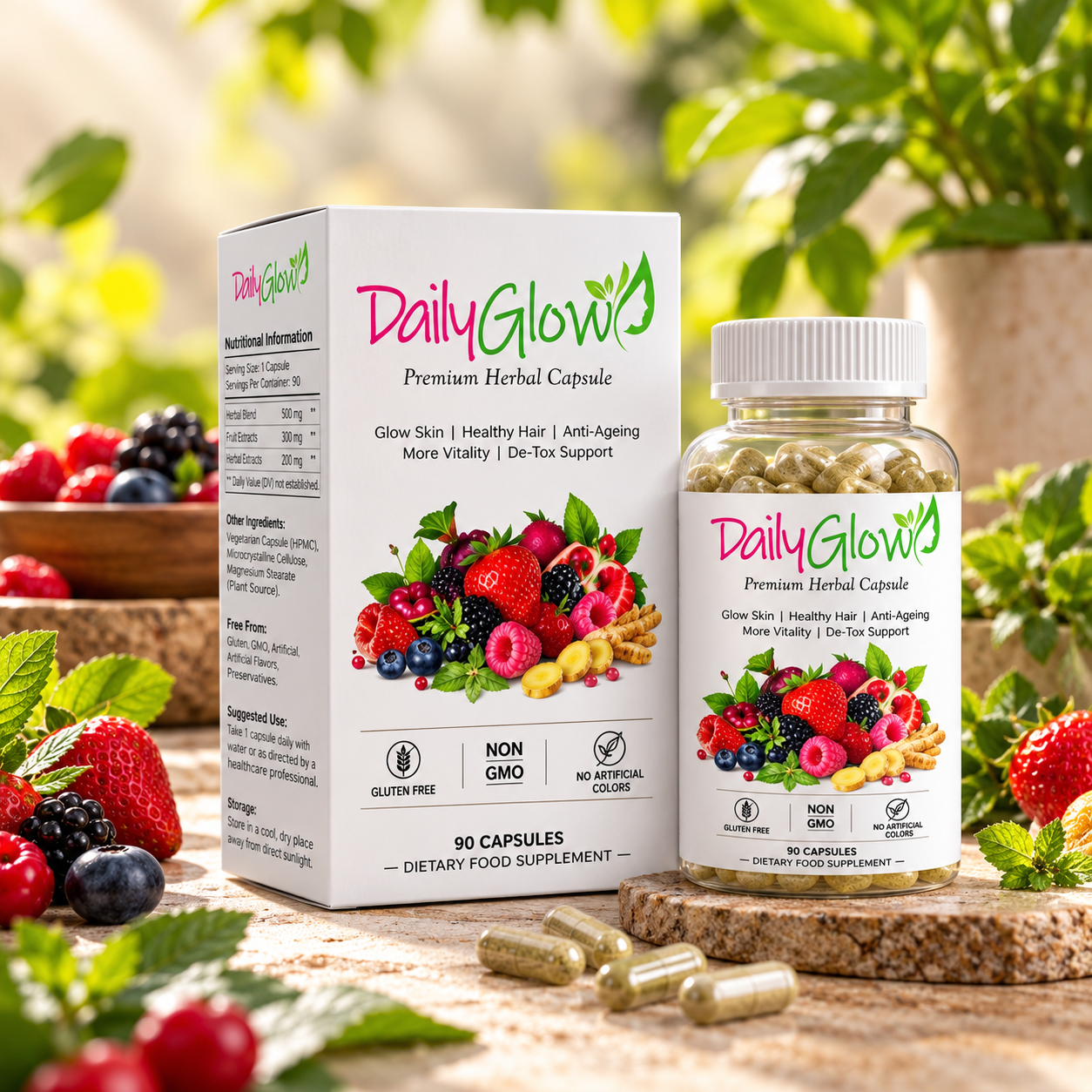 DailyGlow® Premium Herbal Capsule