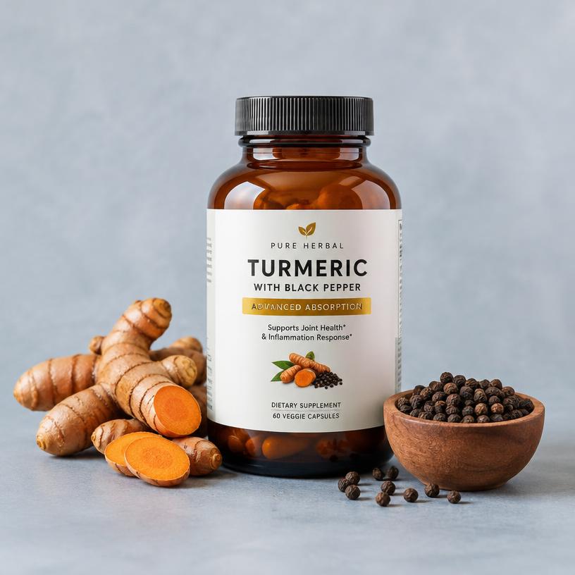 Organic Curcumin & Piperine Extract